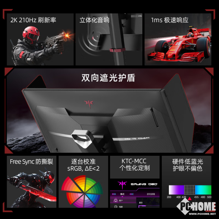 电竞竞猜网址KTC推27M1电竞显示器 自带遮光罩设计国补7992元(图2)